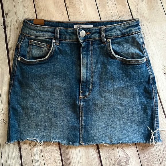Zara Skirts Zara Denim Skirt Poshmark